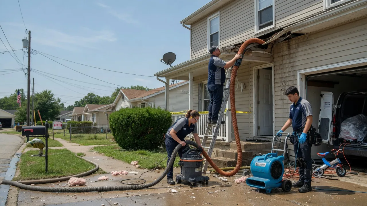 Water Damage Restoration in Hamshire, TX near me